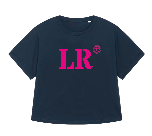T-shirt oversized LR La Rochelle - Bleu et rose - Femmes