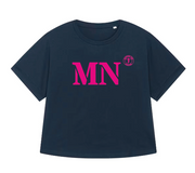 T-shirt oversized MN Marennes - Bleu et rose - Femmes