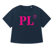 T-shirt oversized PL Paimpol - Bleu et rose - Femmes