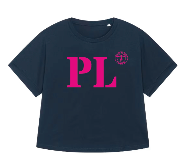 T-shirt oversized PL Paimpol - Bleu et rose - Femmes