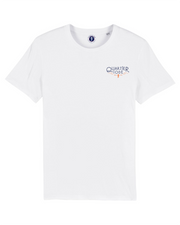 T shirt Quartier iodé blanc  Bernard l'hermite 