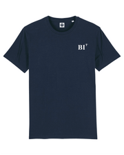T-shirt Bastia BI - Bleu Marine Orange / Blanc - Quartier iodé