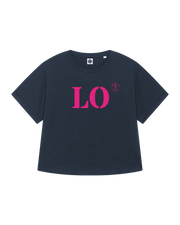 Tshirt Oversize breizh, de la marque bretonne Quartier iodé. Imprimé LO pour Lorient. Idéal pour femme, style chic décontracté.