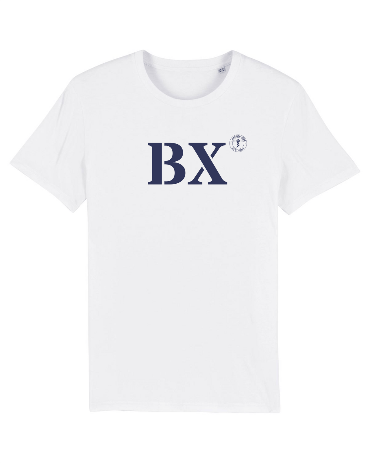 T-shirt Bordeaux BX Blanc et Bleu Marine - Quartier iodé