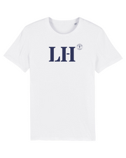 T-shirt Le Havre LH - Blanc et Bleu Marine - Quartier iodé