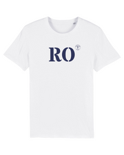 T-shirt Rouen RO - Blanc et Bleu Marine - Quartier iodé