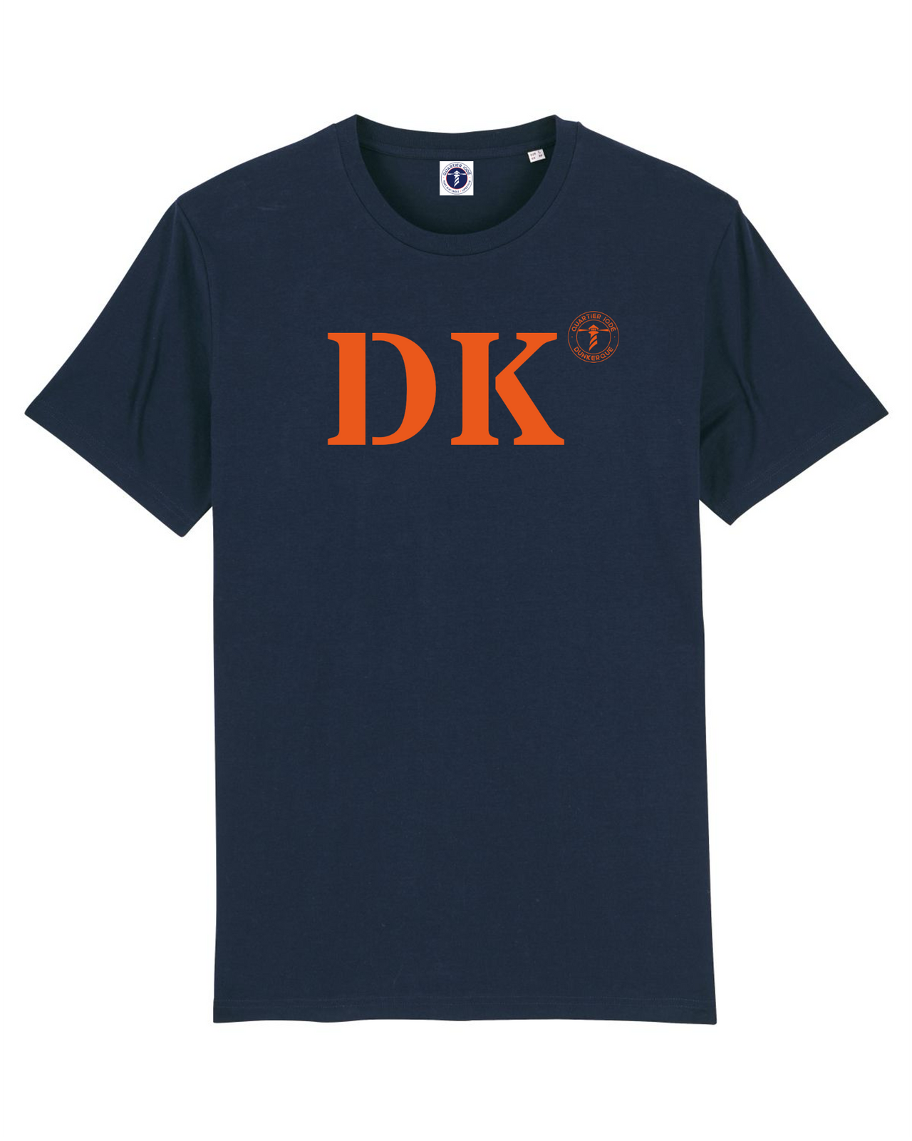 Tee shirt DK de "quartier iodé" pour les amoureux de leur port de coeur Dunkerque! 