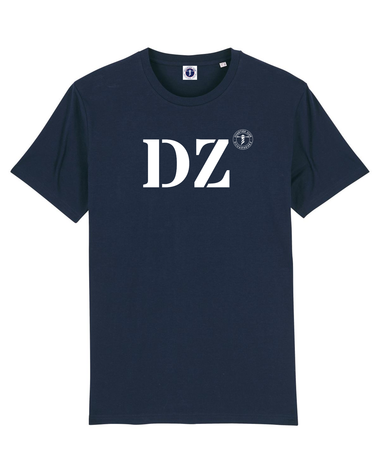 Portez fièrement votre tee shirt DZ de Dournenez de la marque Quartier iodé