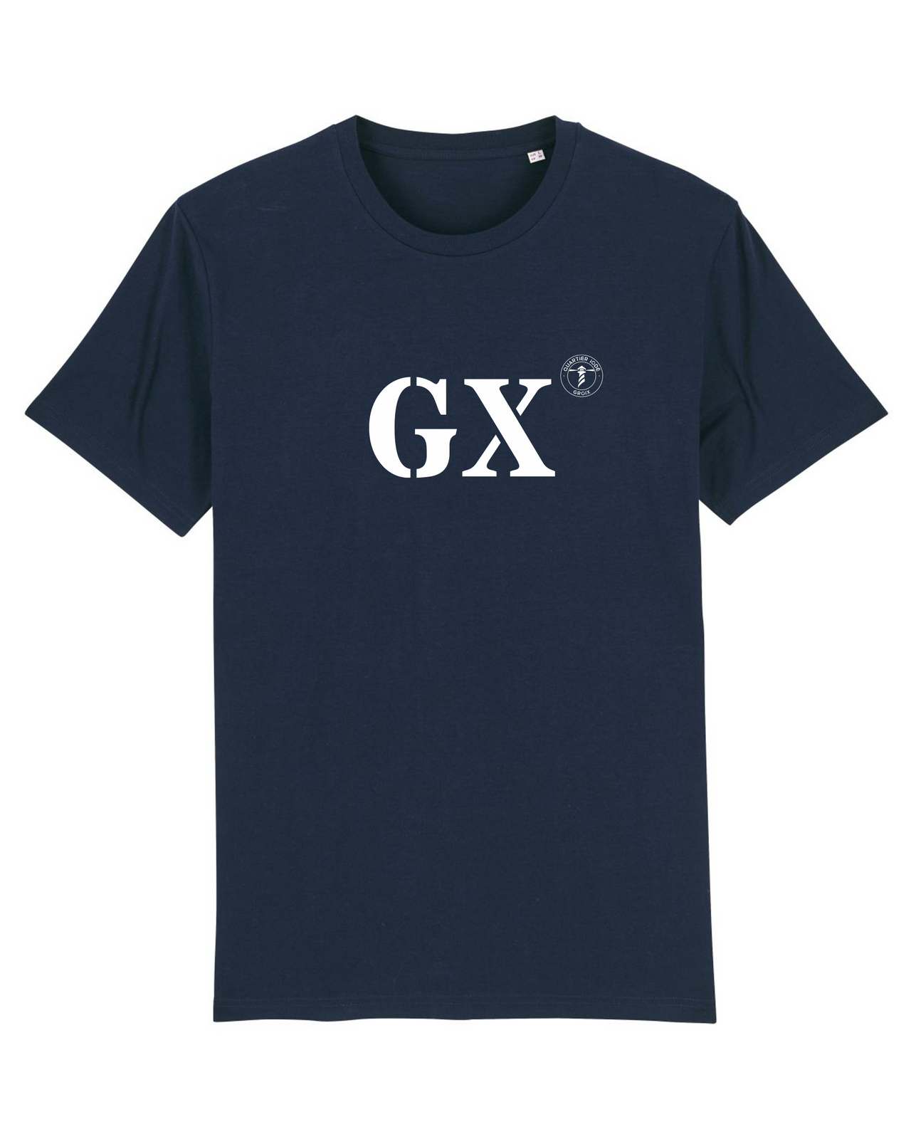 T-shirt Groix GX Marine et Blanc - Quartier iodé