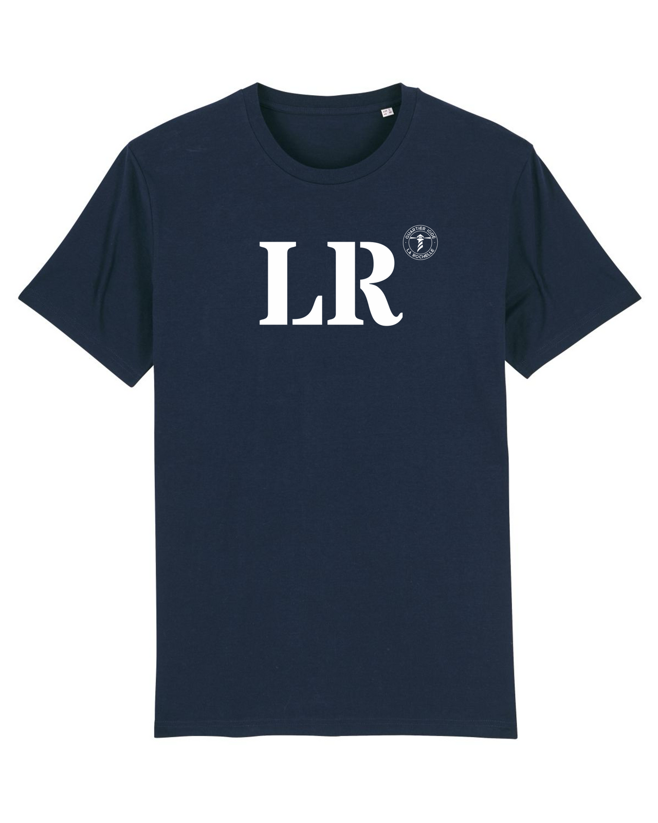 Tshirt LR pour La Rochelle de la marque Quartier iodé.