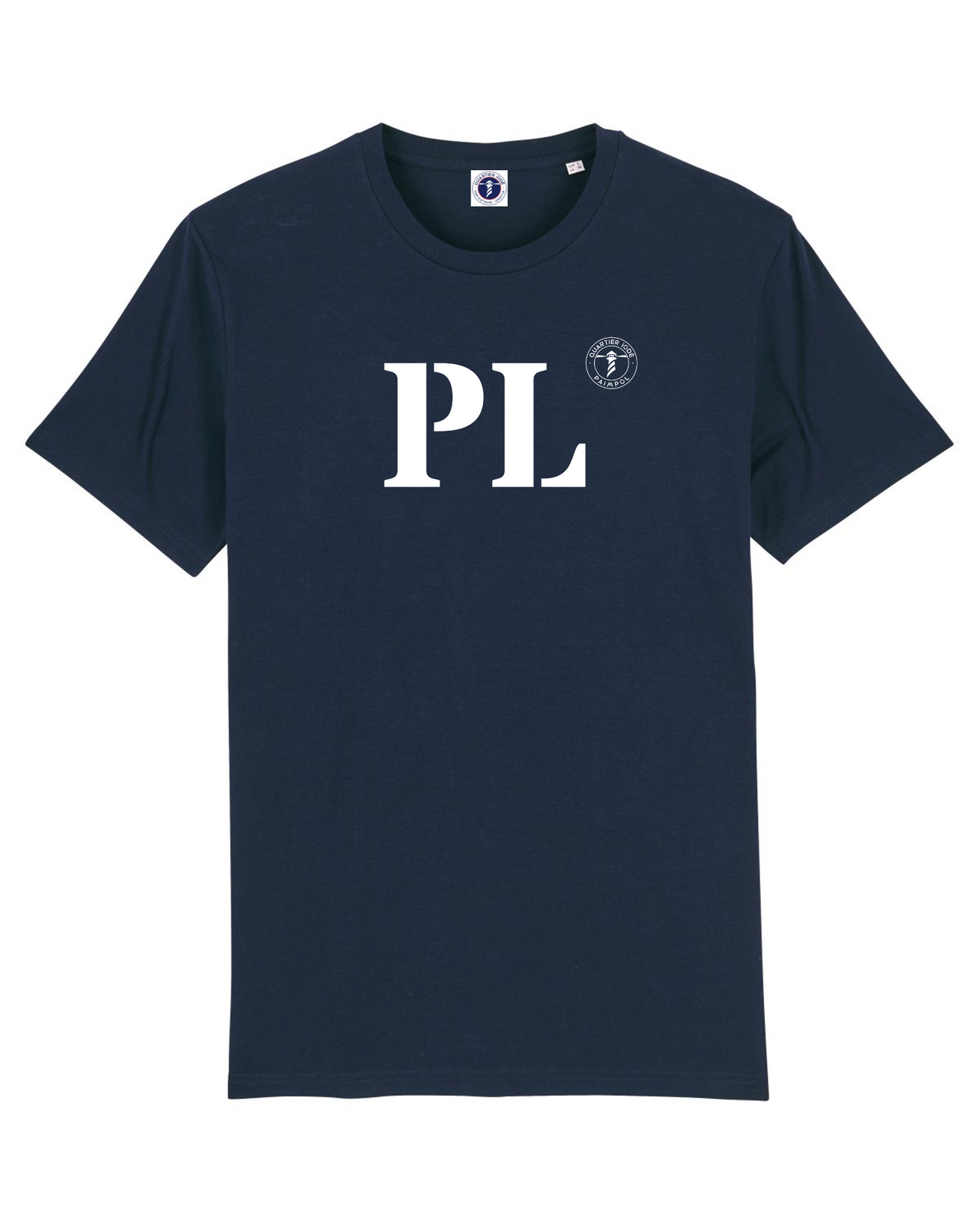 Le Tshirt de Paimpol PL, en coton bio avec Quartier iodé, la marque Bretonne de vêtements casual et chics pour hommes et femmes.