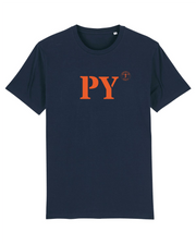T-shirt Papeete PY Marine et orange - Quartier iodé