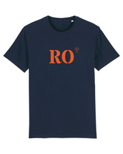 T-shirt Rouen RO - Marine et orange - Quartier iodé