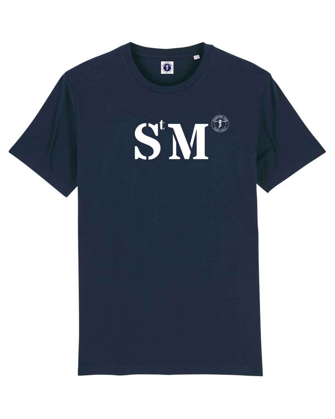 Le port de Saint Malo sur votre Tshirt préféré avec la marque bretonne Quartier Iodé, pour hommes et femmes. 