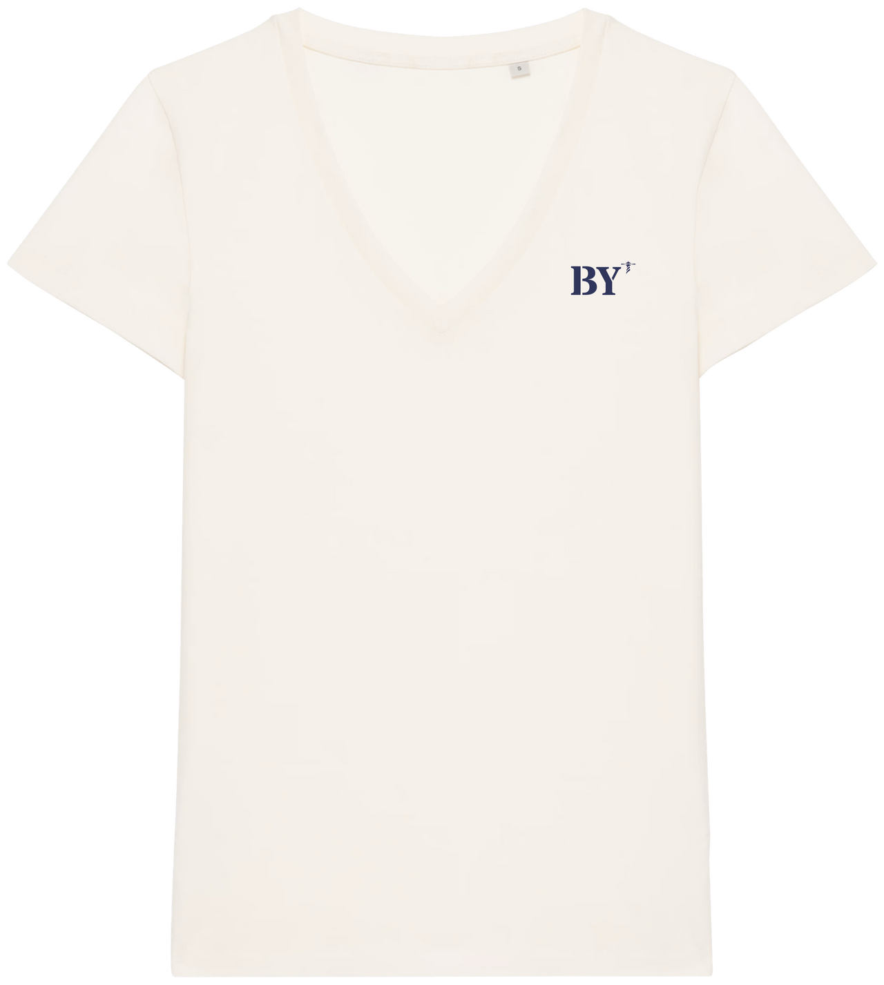 T-shirt Saint - Barthélemy BY Beige et Bleu Marine - Quartier iodé