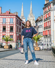 T shirt femme oversized Bayonne
