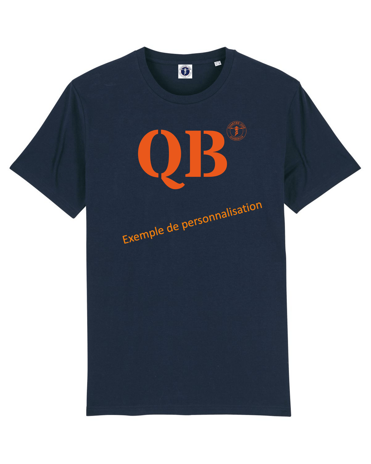 Tee shirt personnalisé "MON QUARTIER MARITIME" - Quartier iodé