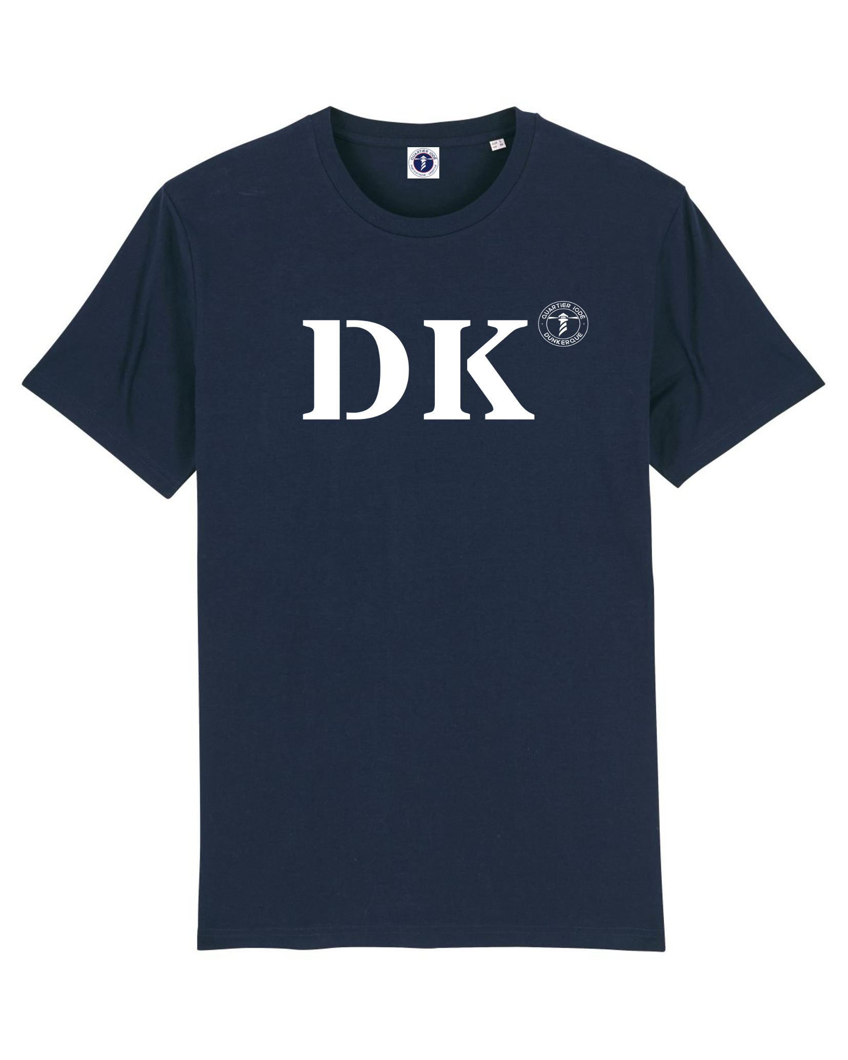 Tee shirt Homme Port de Dunkerque DK de "quartier iodé" pour les amoureux de leur port de coeur! 