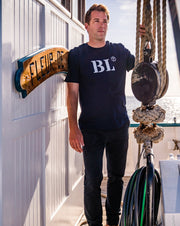 Tshirt Homme "BL" Port Boulogne Sur Mer pour les amoureux de leur port de coeur ! 