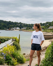 Tshirt MX Morlaix blanc bleu