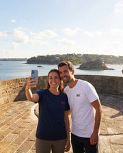 Tshirt MX Morlaix brodé rose