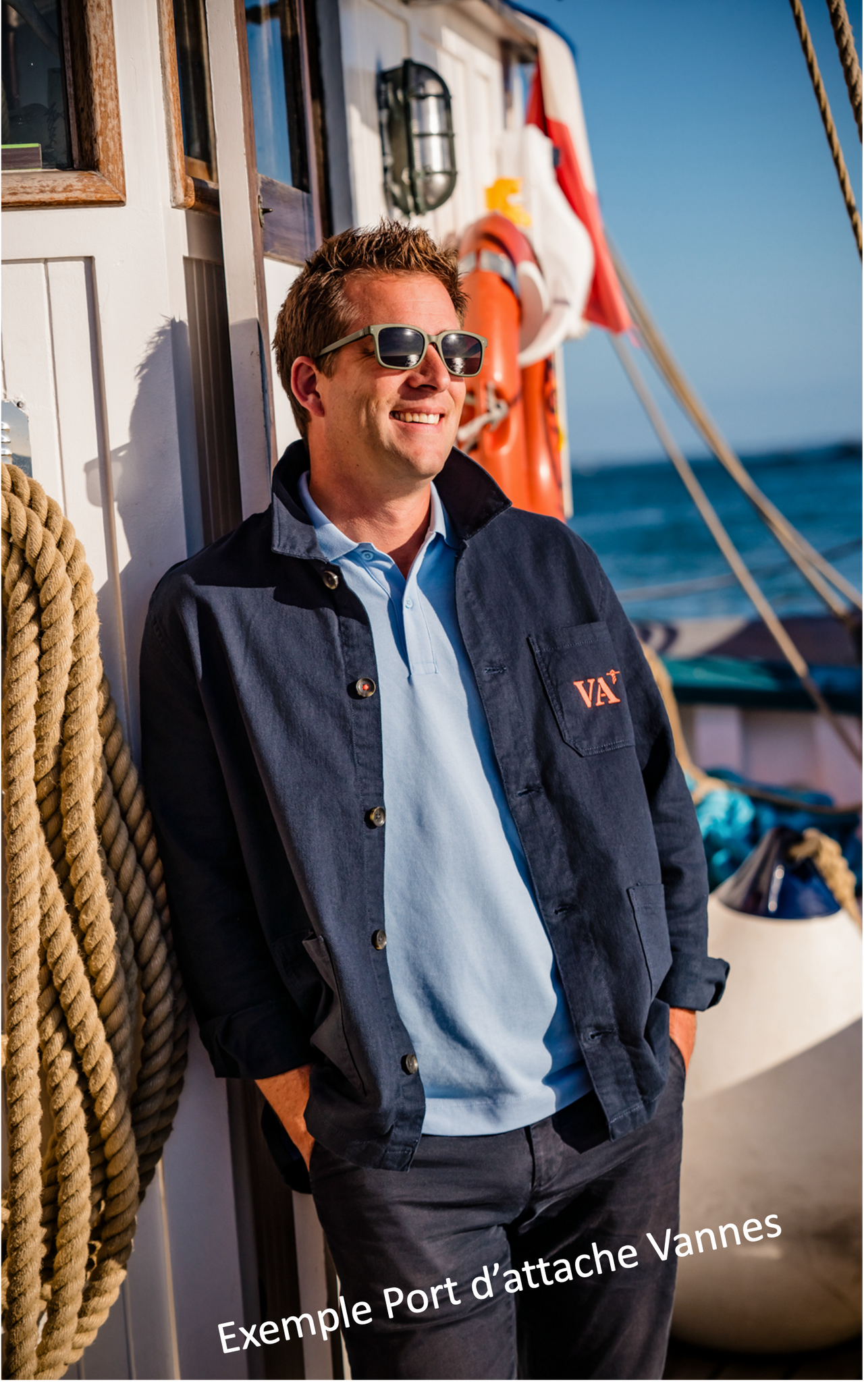 Veste worker Homme Paimpol PL "MON QUARTIER MARITIME"