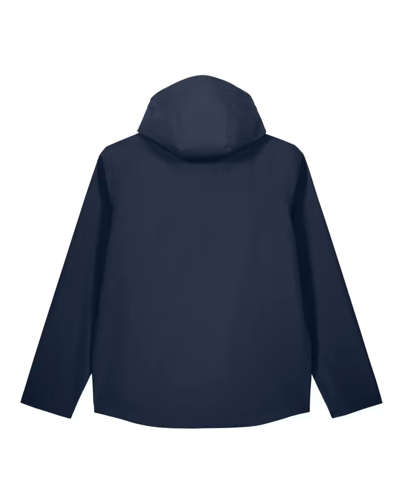 Veste homme imperméable de la marque Quartier iodé de dos.
