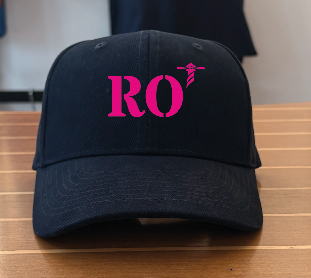 casquette bleu marine rose  quartier iodé