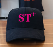 casquette bleu marine rose  quartier iodé