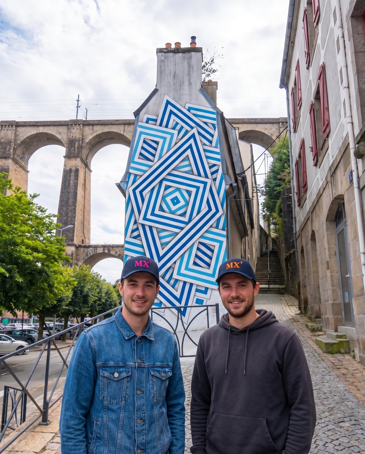 casquette brodé MX Morlaix
