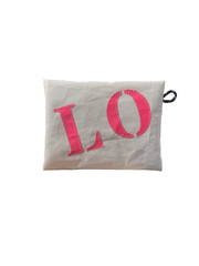 Pochette Lo Rose quartier iodé x 727 sailbags  Quartier iodé 