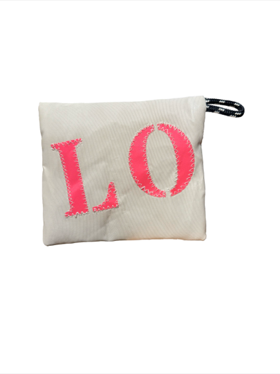 Pocket Quartier iodé x 727 sailbags  Bleu Marine - Blanc/ orange - Quartier iodé