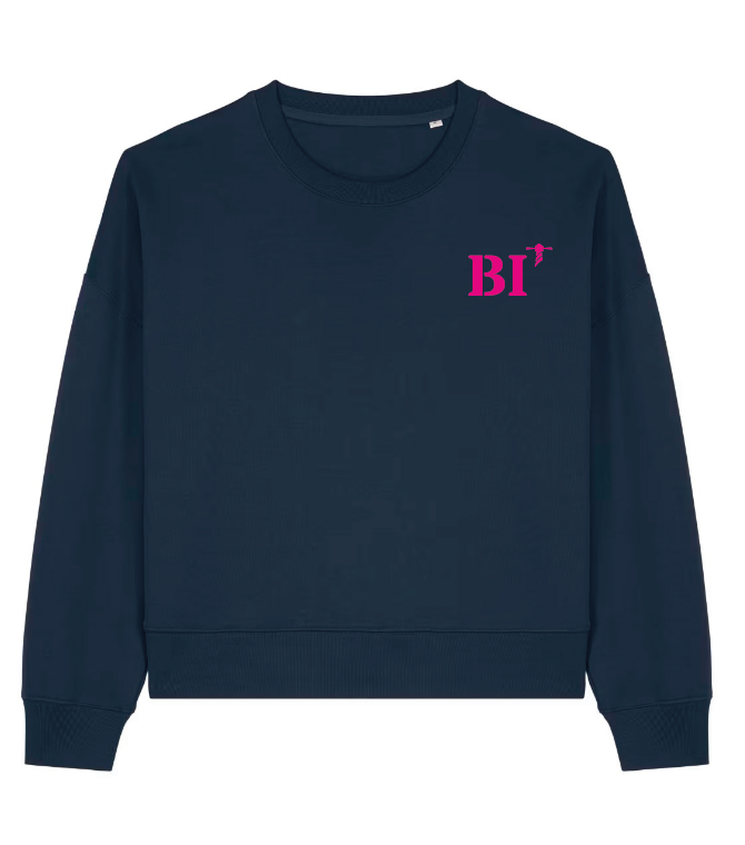 Sweat Bastia BI Vert - Rose / Bleu marine - Rose quartier iodé