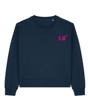 Sweat La Rochelle LR Vert - Rose / Bleu Marine - Rose quartier iodé