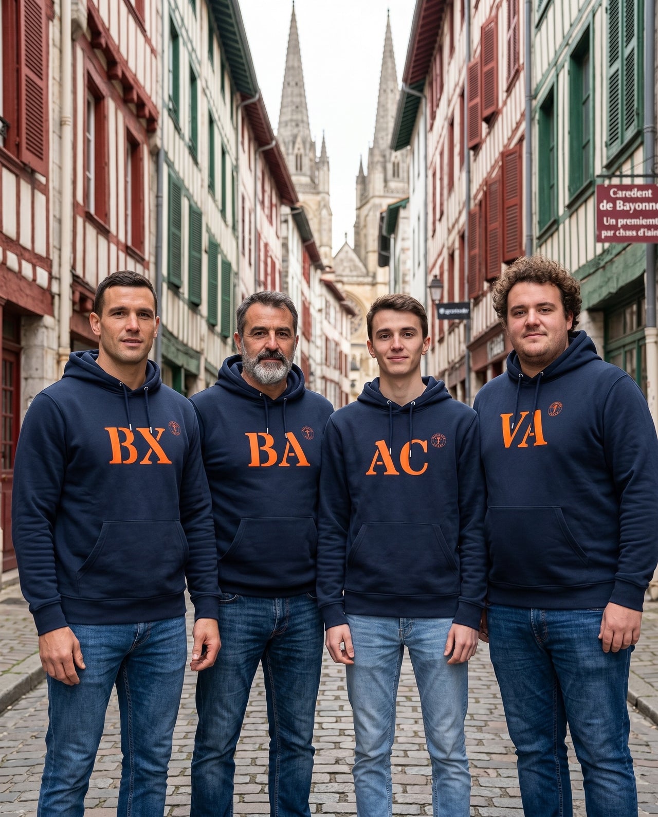 Swea Vannes VA Bleu Marine - Orange quartier iodé