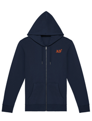 sweat zip AD Audierne brodé