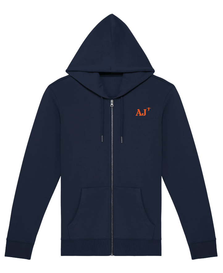 sweat zip AJ Ajaccio  brodé