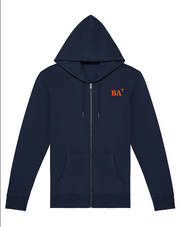 sweat zip BA bayonne brodé