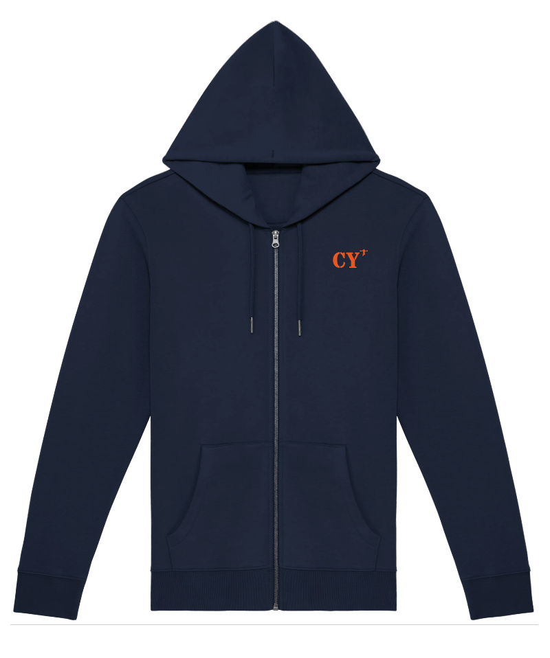 sweat zip CY Cayenne  brodé