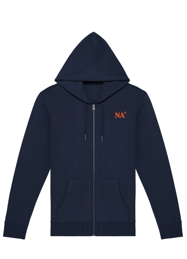 sweat zip NA Nantes brodé