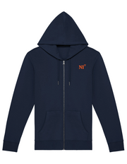 sweat zip NI Nice brodé