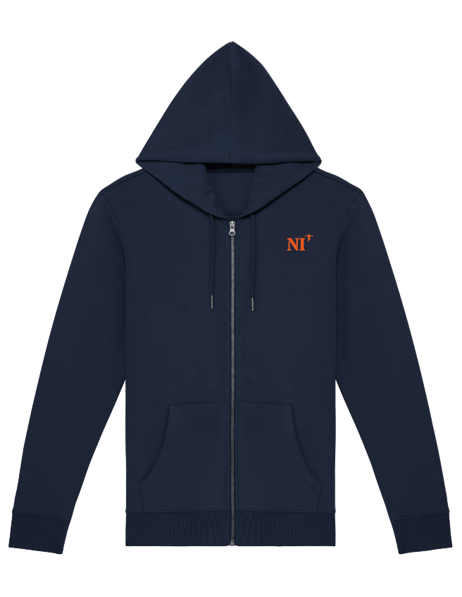 sweat zip NI Nice brodé