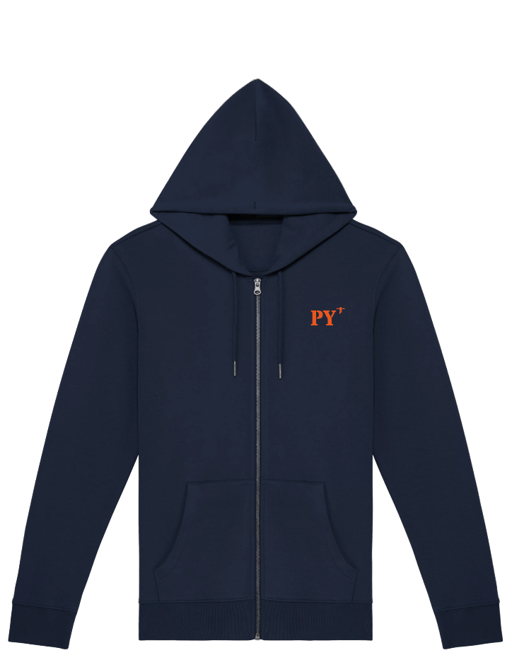 sweat zip PY Papeete brodé