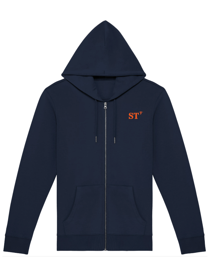 sweat zip ST Sète brodé