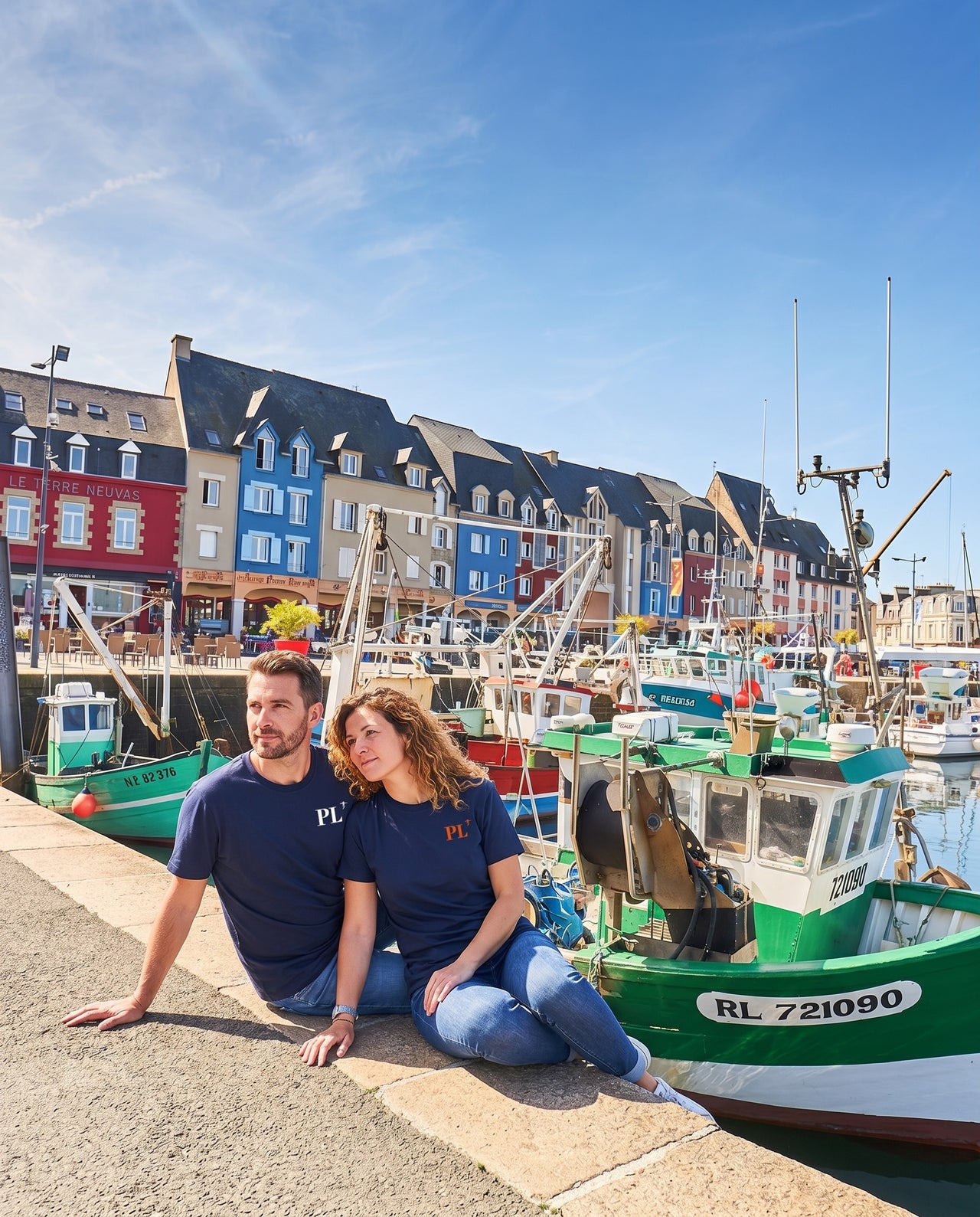 t-shirt PL Paimpol brodé