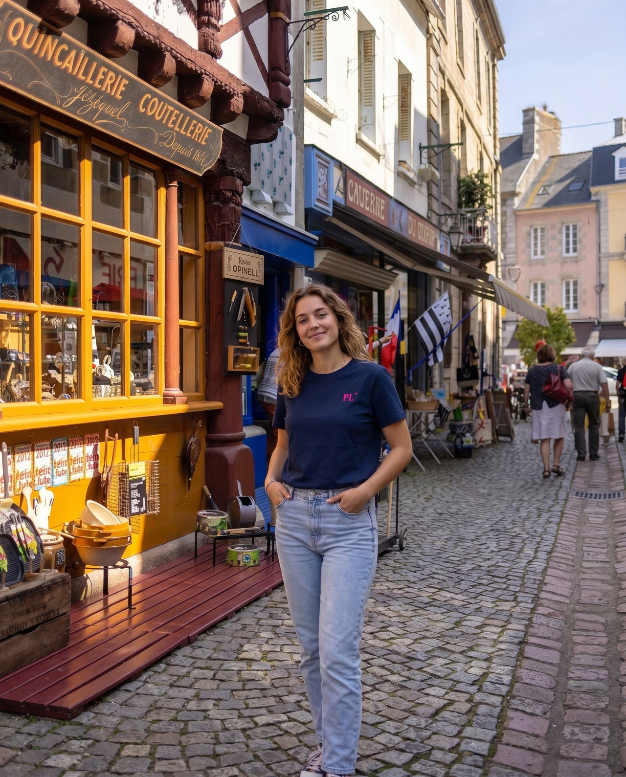 t-shirt PL Paimpol brodé