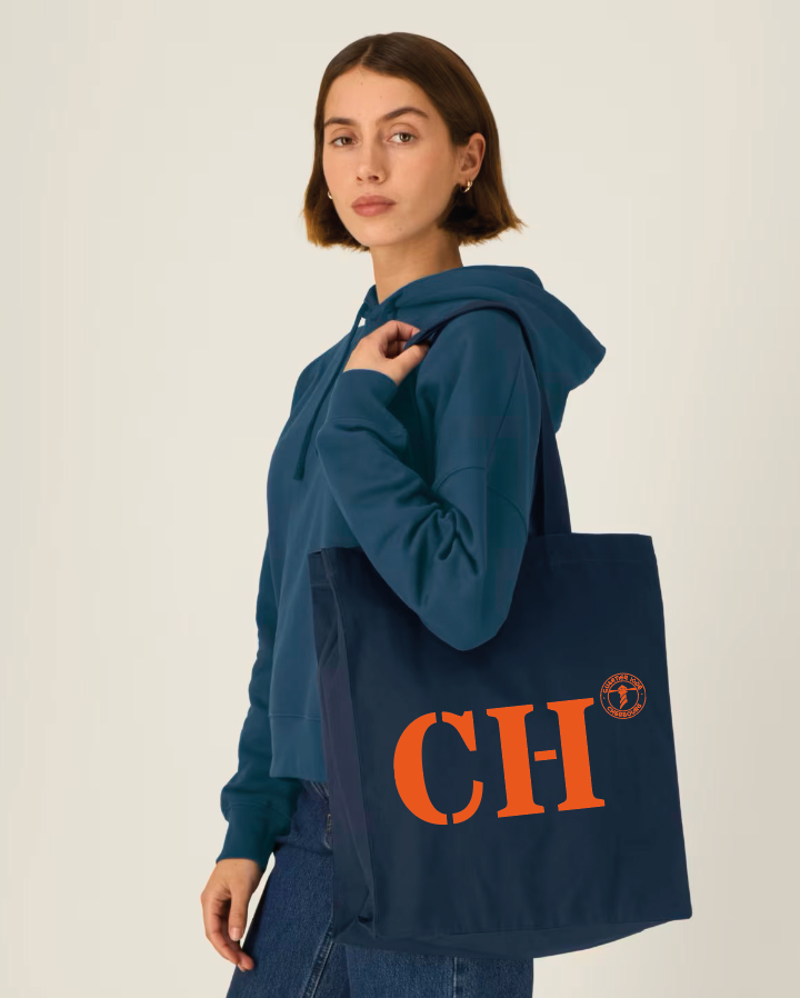 Tote bag CH Cherbourg Bleu Marine - Orange