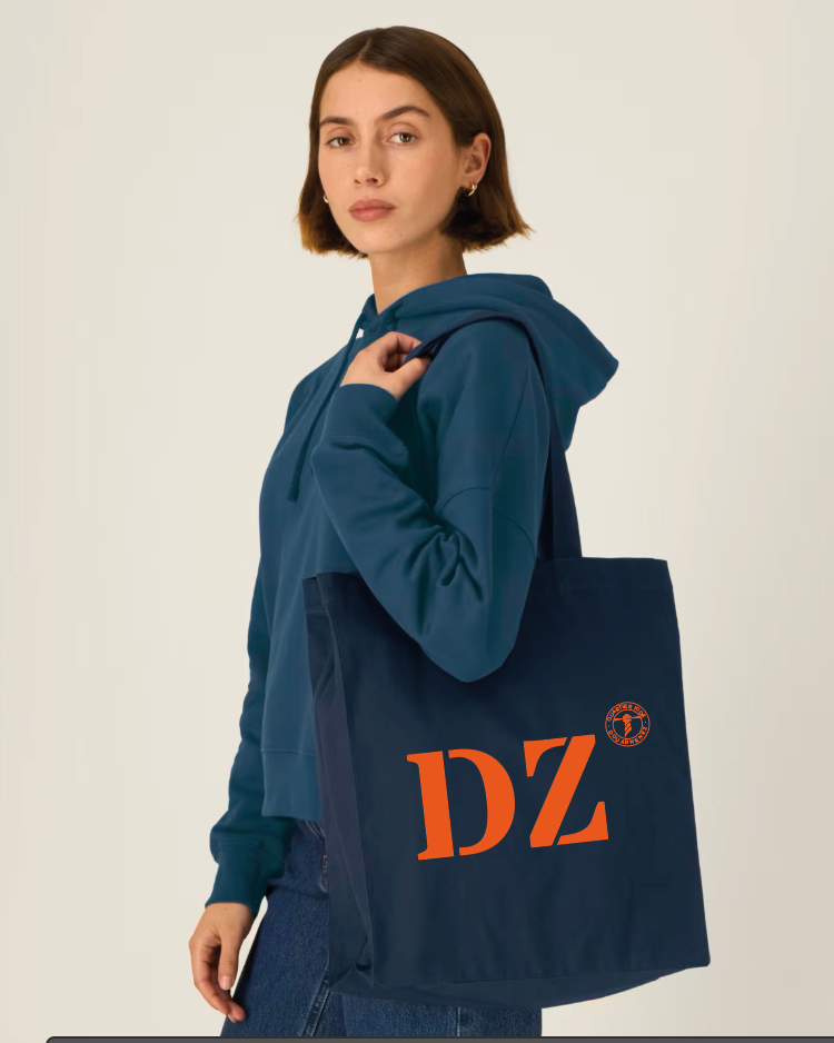 Tote bag DZ Douarnenez Bleu Marine - Orange
