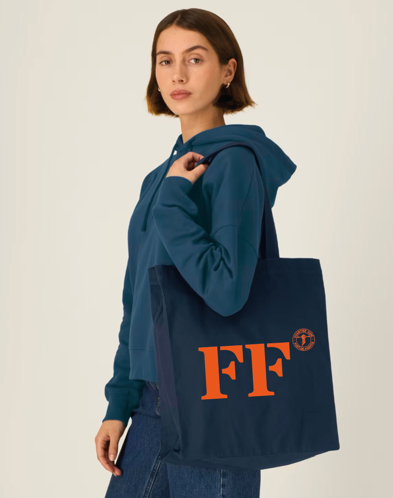 Tote bag FF Fort De France Bleu Marine - Orange