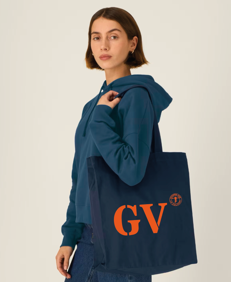 Tote bag GV Le Guilvinec Bleu Marine - Orange